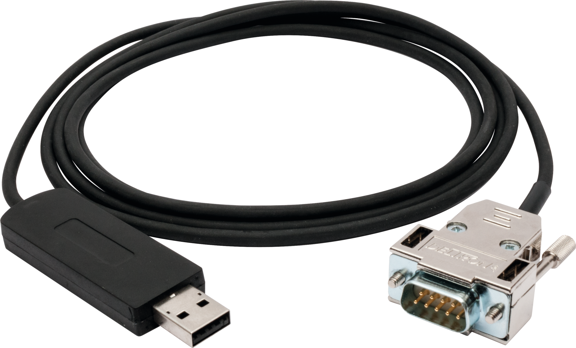 Verbindungskabel und Kabeladapter 2m Sub-D 9polig/USB mit Treiber und DEMO-Software Verbindungskabel und Kabeladapter 2m Sub-D 9polig/USB mit Treiber und DEMO-Software