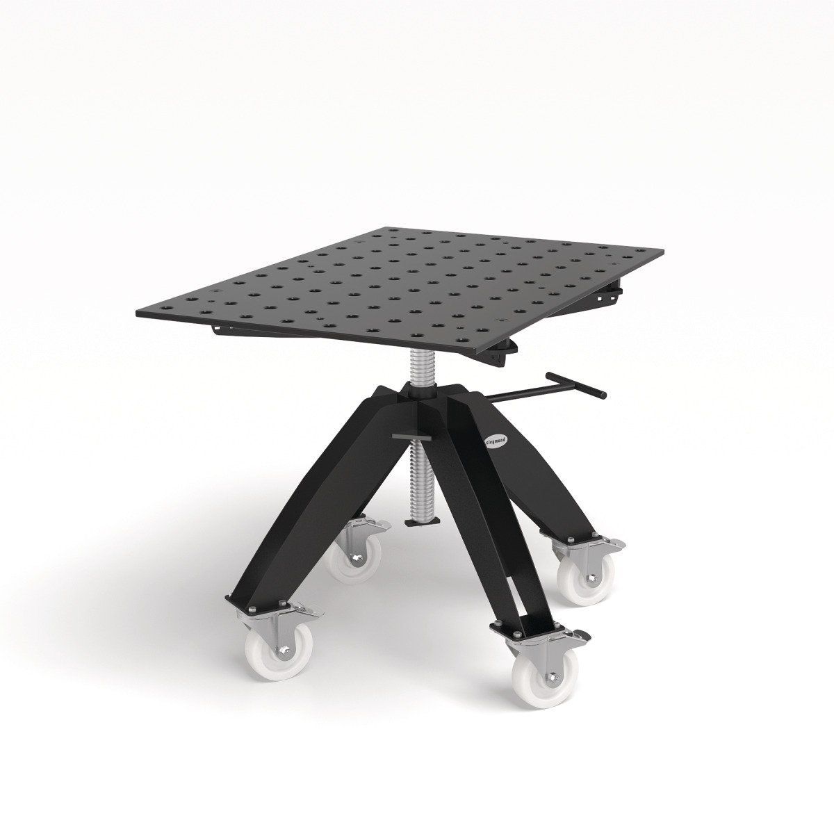 Drehtisch höhenverstellbar Schweisskraft mobil inklusive Lochplatte 1200x800x15