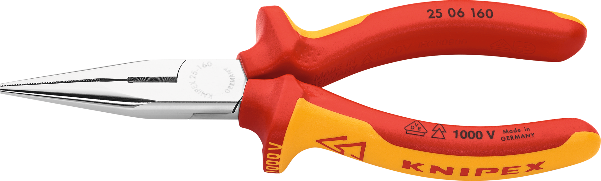 Knipex Radiozange VDE L 160 mm gerade