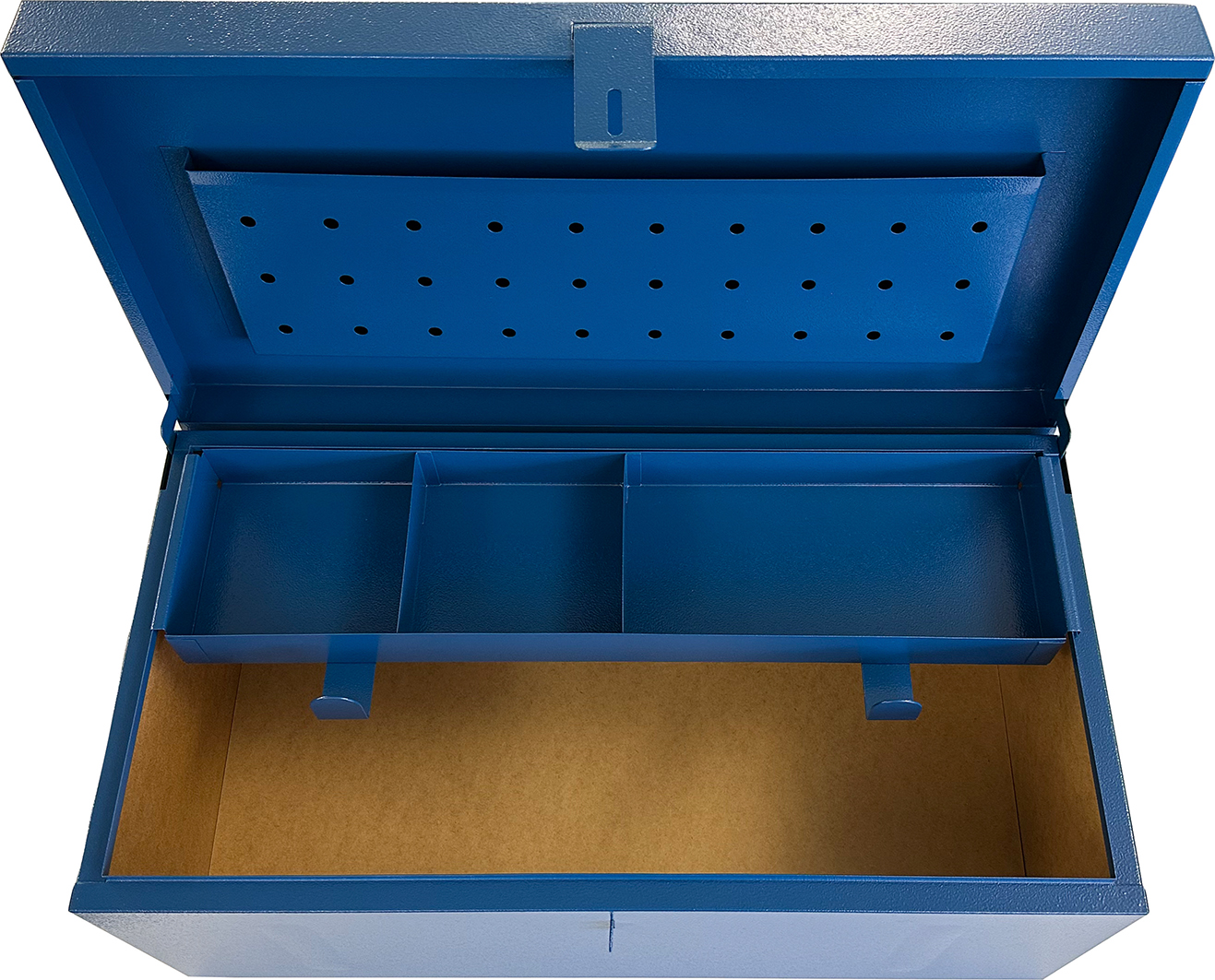 FORTIS Stahlblechkoffer blau 690 × 360 × 310 mm 59 Liter