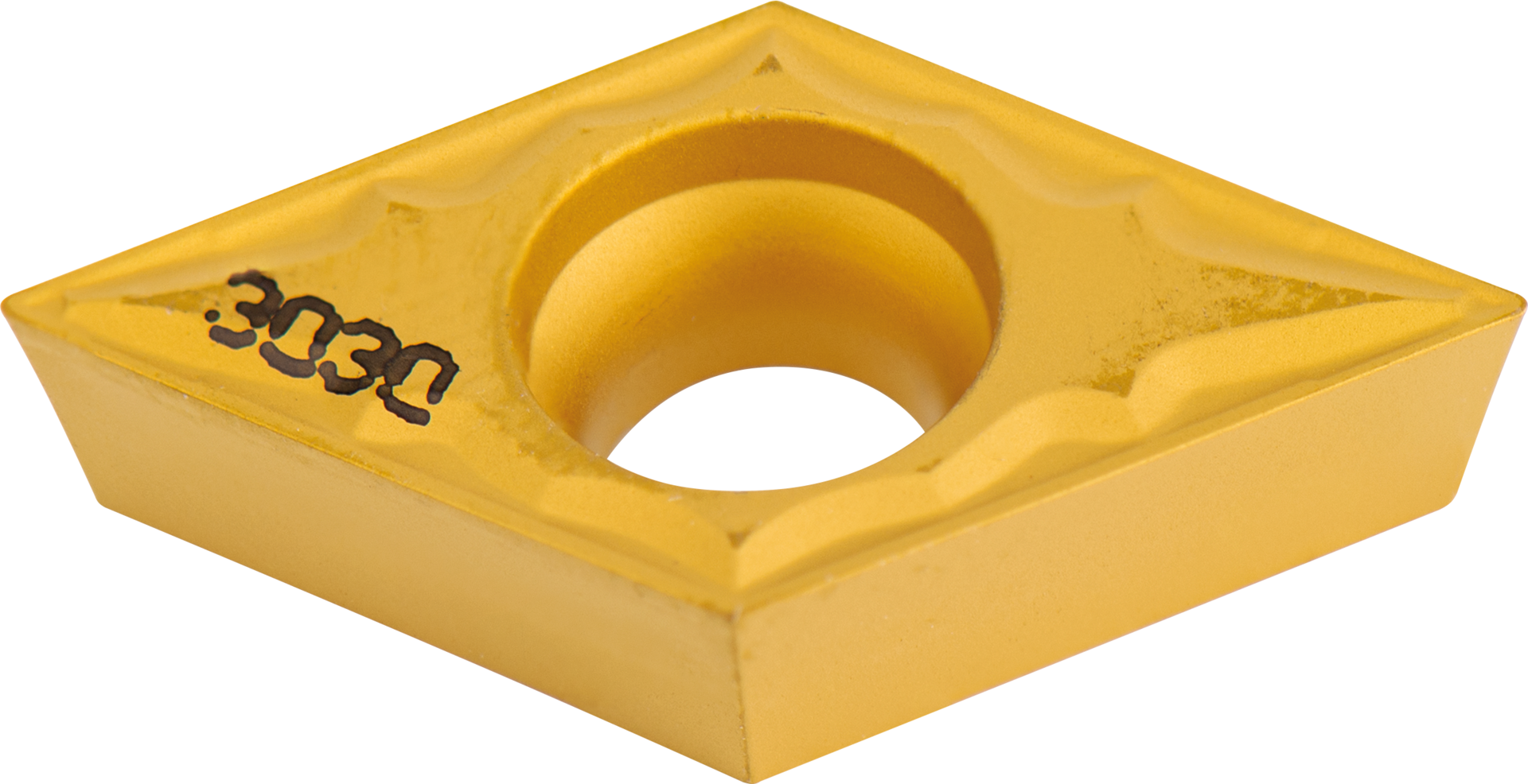Wendeschneidplatte TiN/Al2O3 DCMT 070202 TU DUB35 Wendeschneidplatte TiN/Al2O3 DCMT 070202 TU DUB35