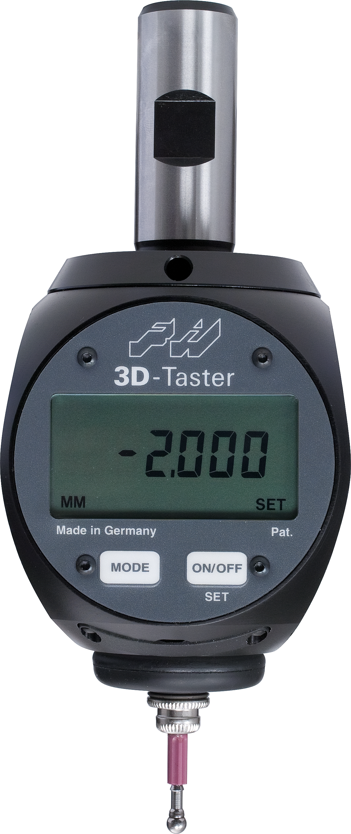 3D-Taster Universal Digital NL113mm S20mm Abl.0,001mm IP 67 mit kurzem Taster