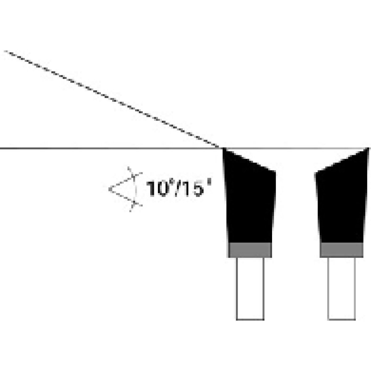 Besäum-/Fertigungsschnitt-Kreissägeblatt Holzkraft KSB-BF 250/42