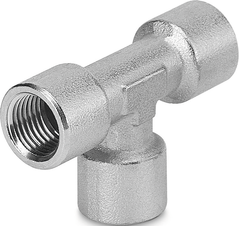T-Stück Messing IG 1/8"
