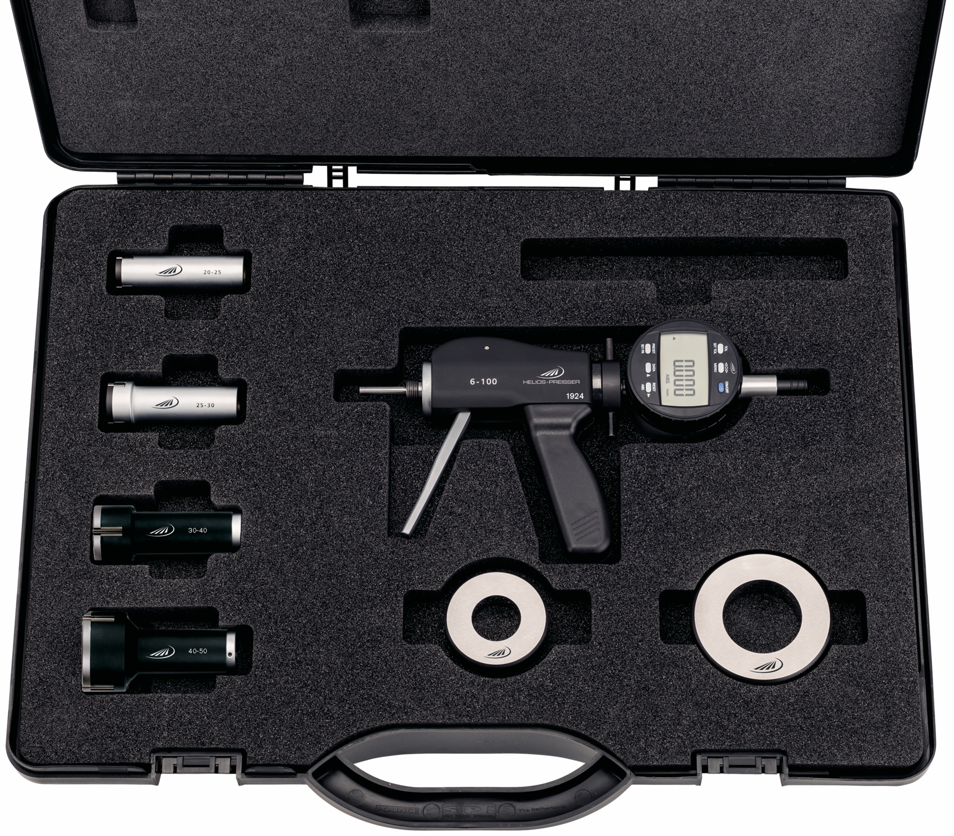 Innenmesspistole Dreipunkt Digital DIGI-MET® Sortiment inkl. E-Ring und Zert., ohne Anzeigegerät! MB50-100mm