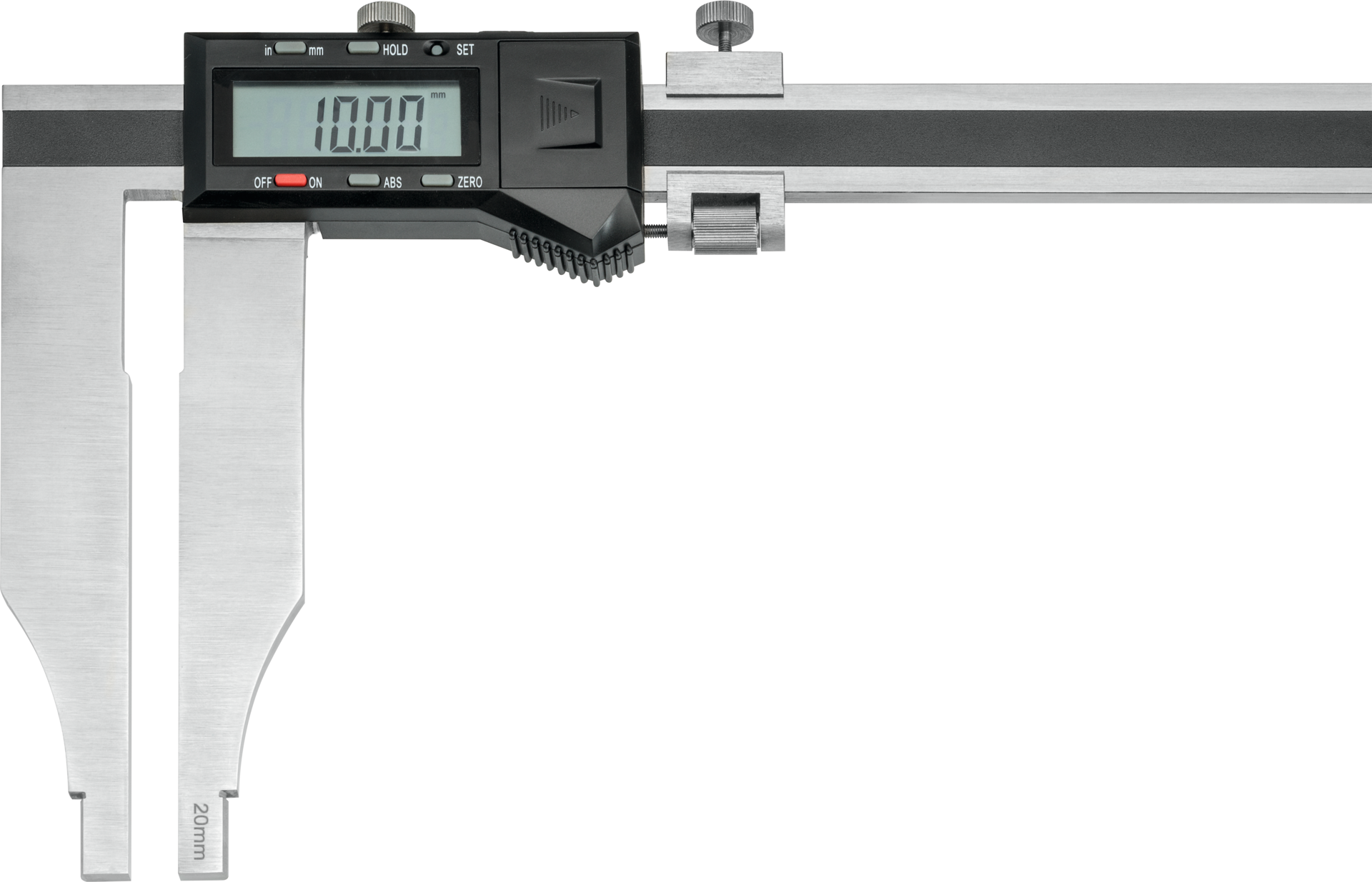 Werkstattmessschieber Digital Abl. 0,01mm ohne Spitzen DIN862E MB300mm