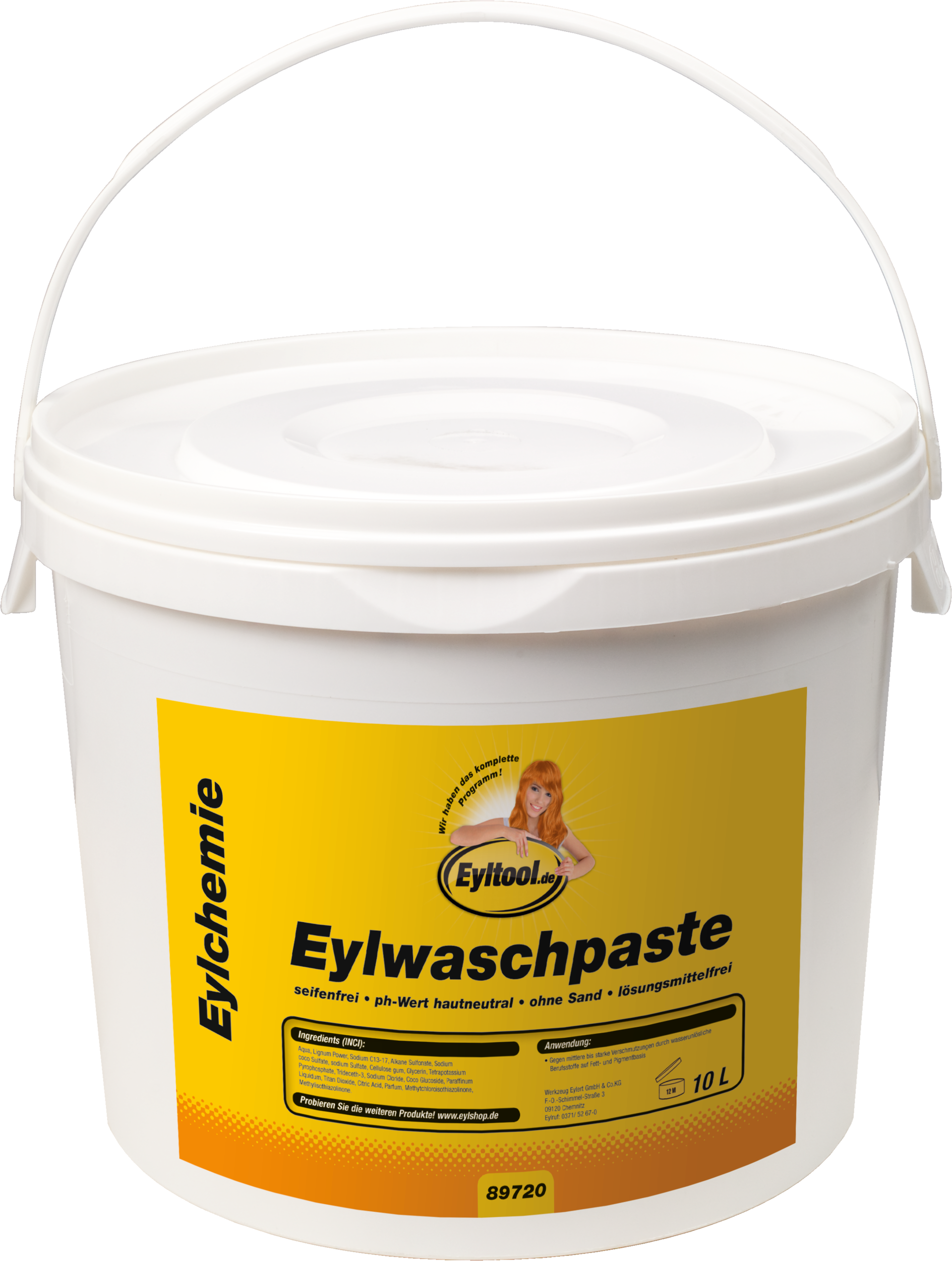 Handwaschpaste 500ml Becher Verbesserte Rezeptur!