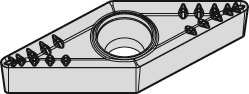 Wendeschneidplatte ZrCN VBMT 160404 MP WP25CT