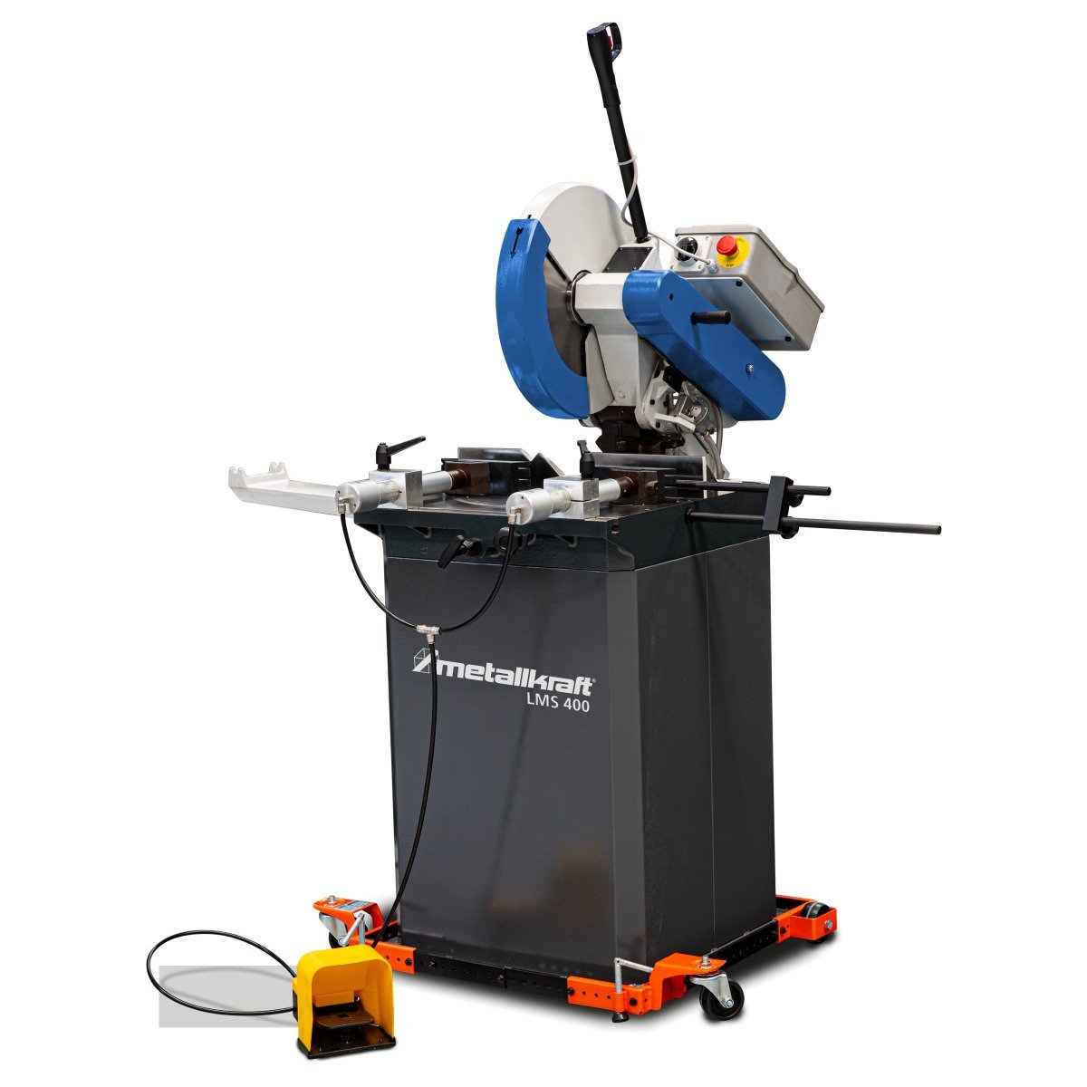 Manuelle Leichtmetallkreissäge Metallkraft LMS 400 P Aktions-Set