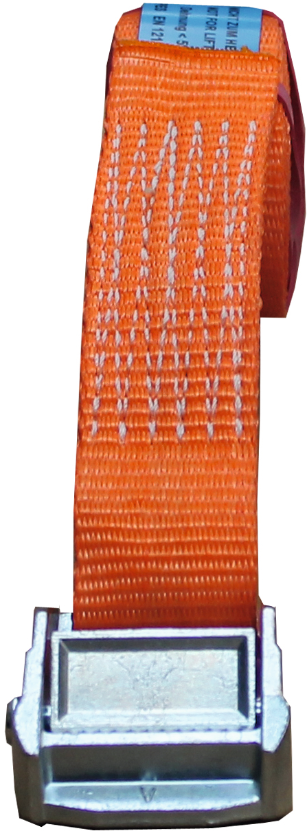 Zurrgurt Klemmschloss einteilig orange Band-B25mm L1m 250daN Zurrgurt Klemmschloss einteilig orange Band-B25mm L1m 250daN