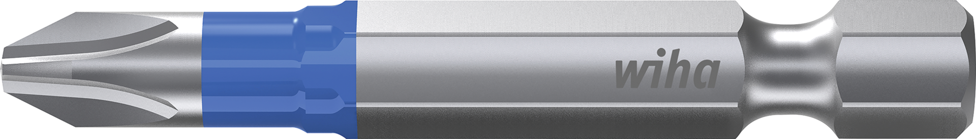 Wiha T-Bit 1/4" Phillips® blau PH2 × 25 mm