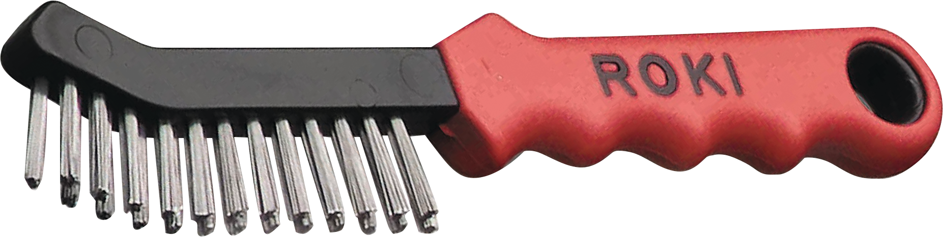 Handdrahtbürste L225mm Stahldraht 2-reihig Handdrahtbürste L225mm Stahldraht 2-reihig