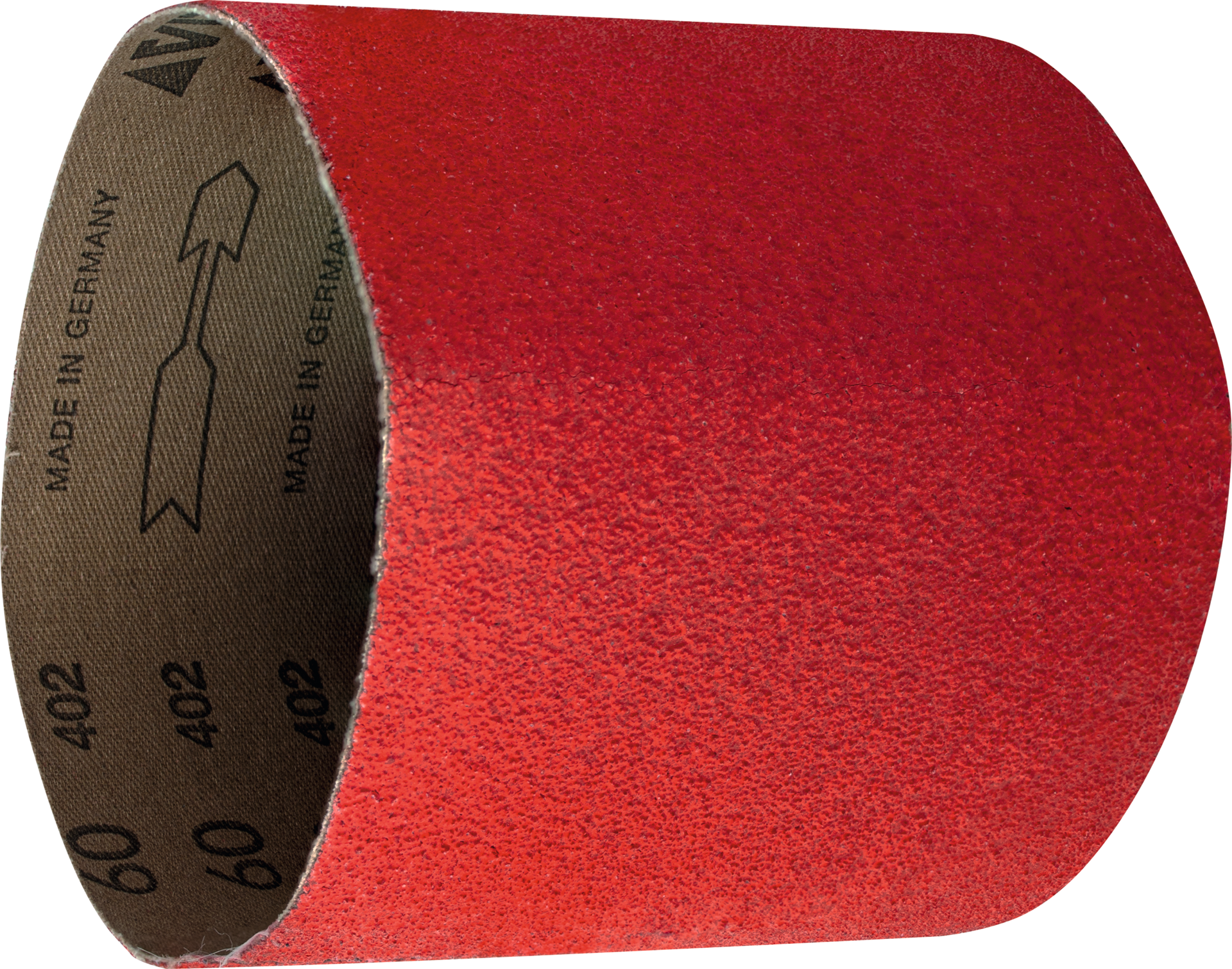 Schleifbandrolle Keramik XK870T D100mm B100mm K80 Schleifbandrolle Keramik XK870T D100mm B100mm K80