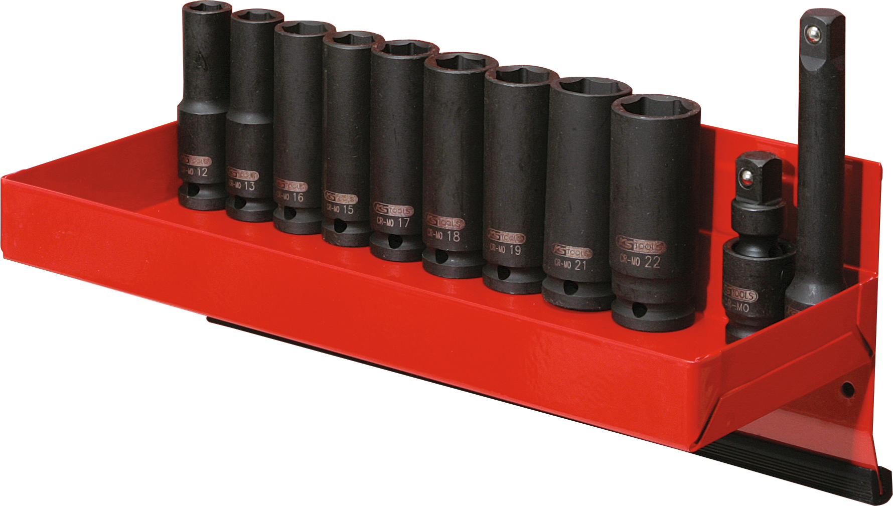 Stecknuss Kraft 1/2" Sechskant lang Satz 12-tlg. SW12-22mm Stecknuss Kraft 1/2" Sechskant lang Satz 12-tlg. SW12-22mm