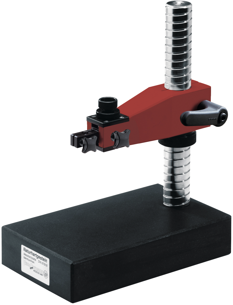 Feinmesstisch groß mit starrem Querarm DIN876/00 250x150mm Ausl.120mm Messhöhe 210mm Säule D35mm