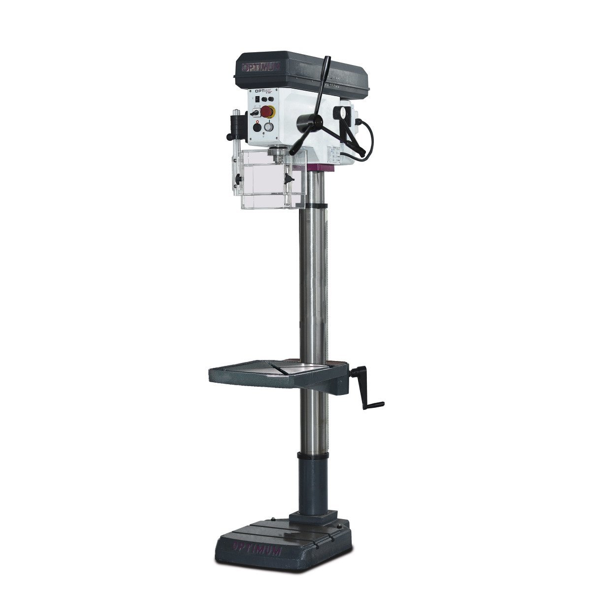 Säulenbohrmaschine Optimum OPTIdrill B 28H (400 V) Aktions-Set