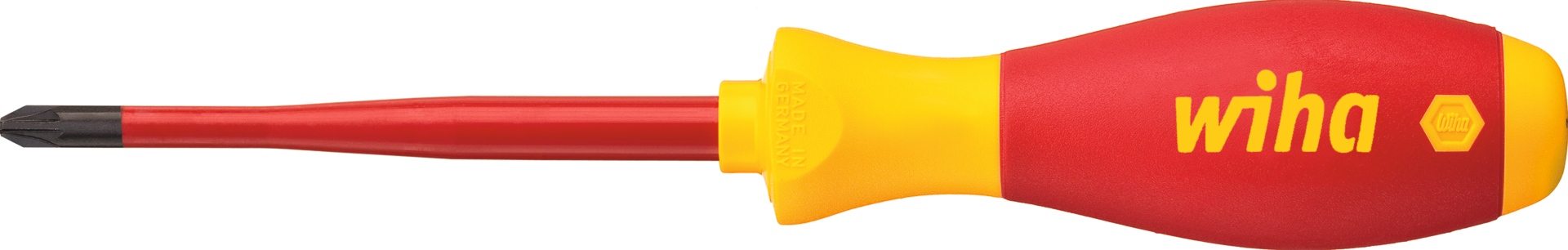 Schraubendreher VDE Xeno PlusMinus/POZIDRIV® SoftFinish® electric slimFix SL/PZ1x80mm