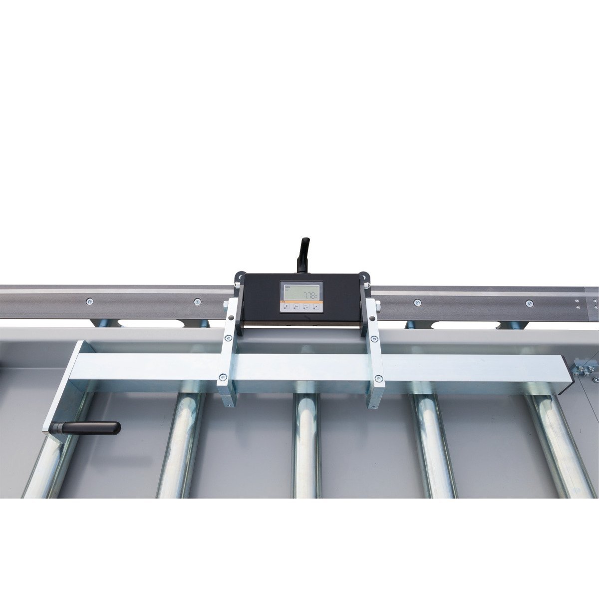 Rollen- und Messbahnsystem Metallkraft MRB Standard EKF 300 mm / 8 m