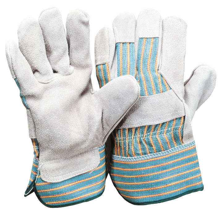 Rindspaltleder-Arbeitshandschuh "Heavy Duty" Größe 10