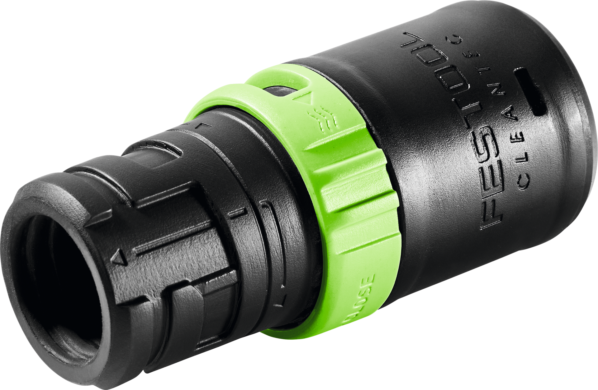 Schlauchmuffe Antistatik D27mm