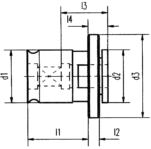 Schnellwechseleinsatz Gr. 3 ohne Sicherheitskupplung D11mm