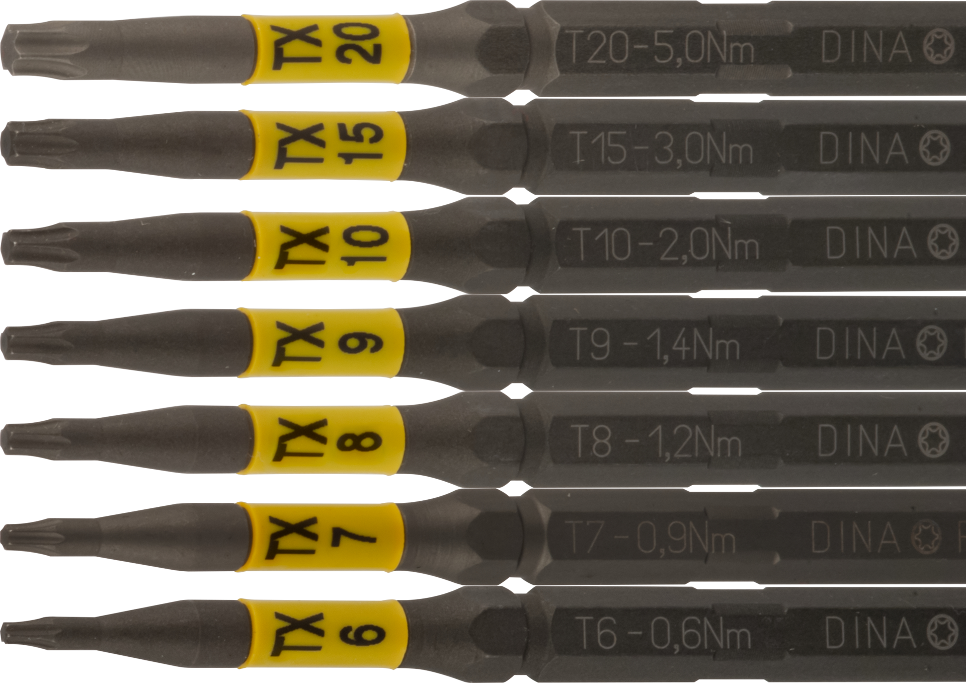 Wechselklinge Satz Torx® 6IP-20IP 7-tlg.