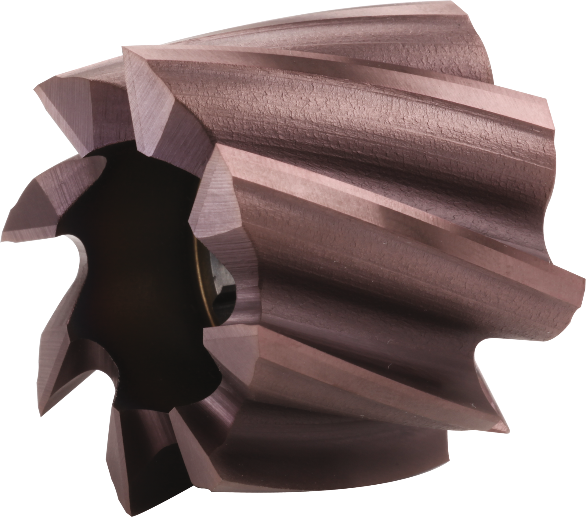 Walzenstirnfräser HSSE TiAlN Z8 Typ N DIN1880 63x40x27mm