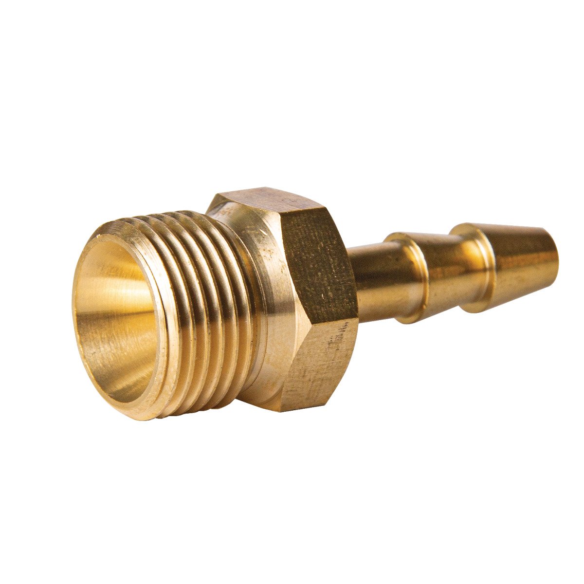 Schlauchtüllen mit Außengewinde Aircraft 3/8", 13 mm