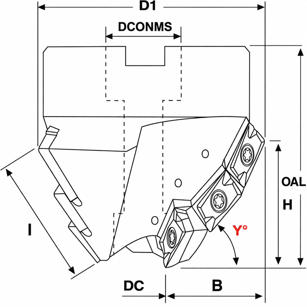 Eyltool Premium Aufsteck-Fasfräser 20° Z9 für WSP AP..1003.. Ø 17 mm