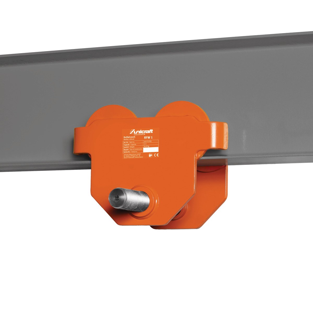 Rollfahrwerk Unicraft RFW 0.5