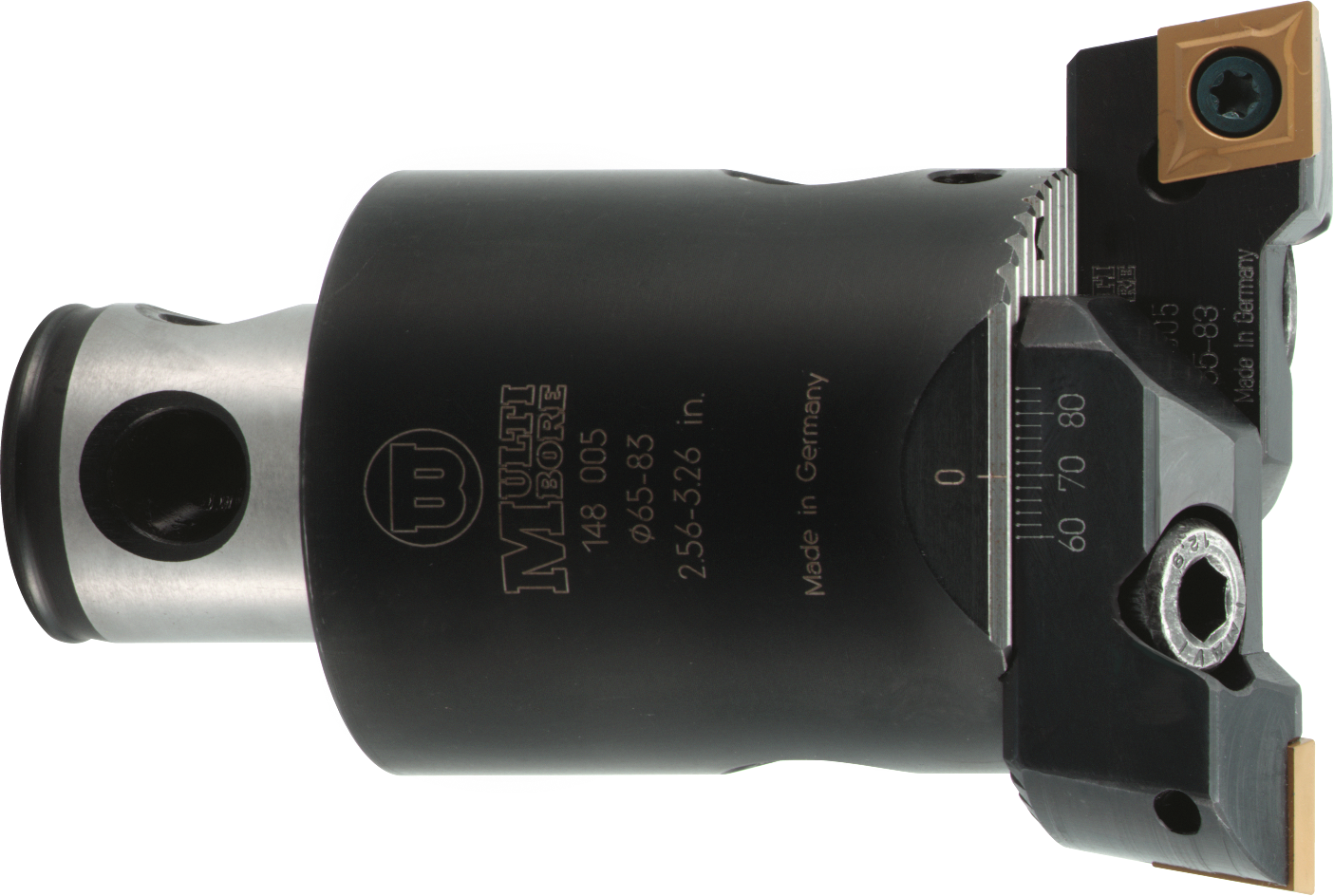 Kerbzahnkörper Ø29-205mm d2xd1 25x14mm x1=56mm Ausdrehbereich 29-37mm