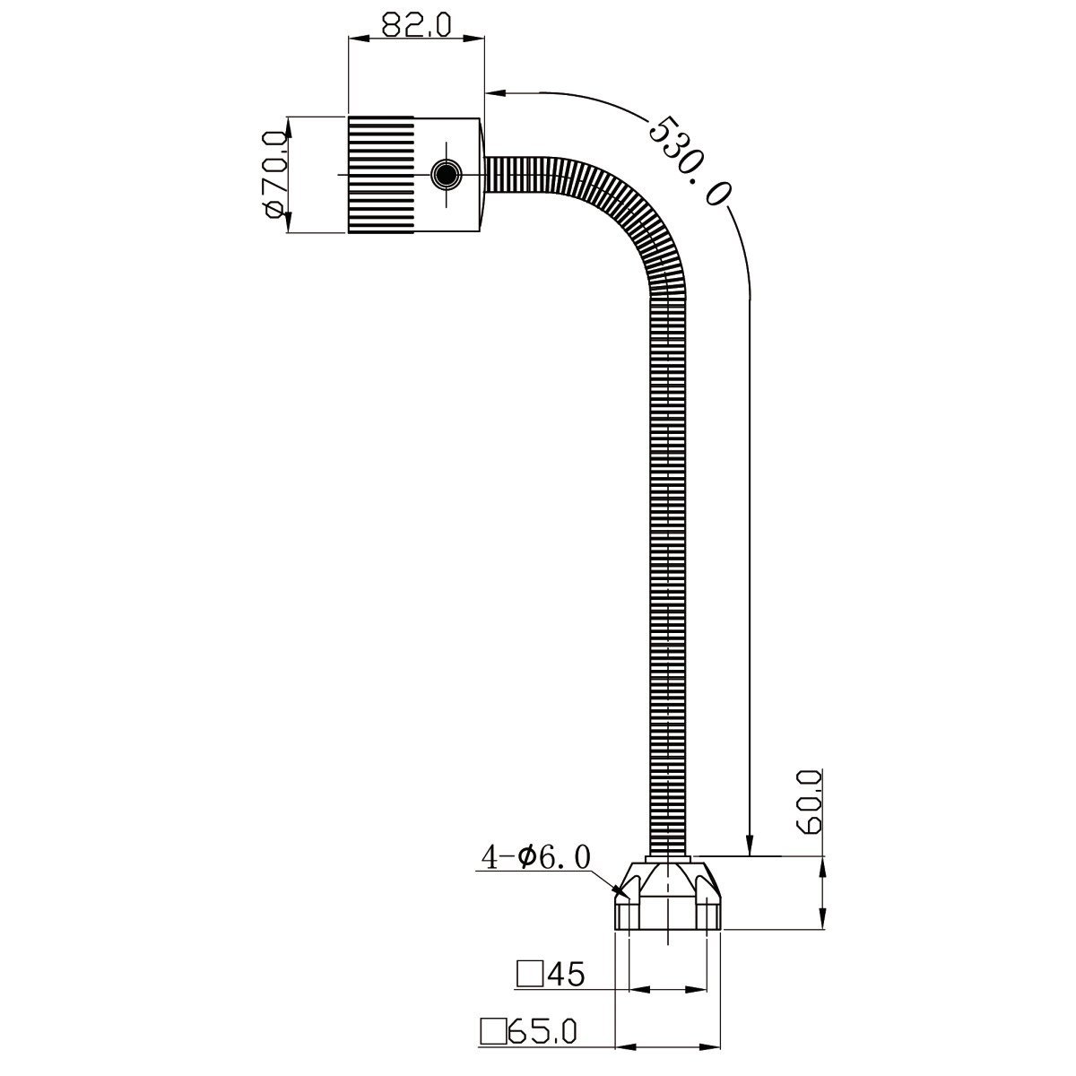 LED-Maschinenlampe Optimum LED 3-500