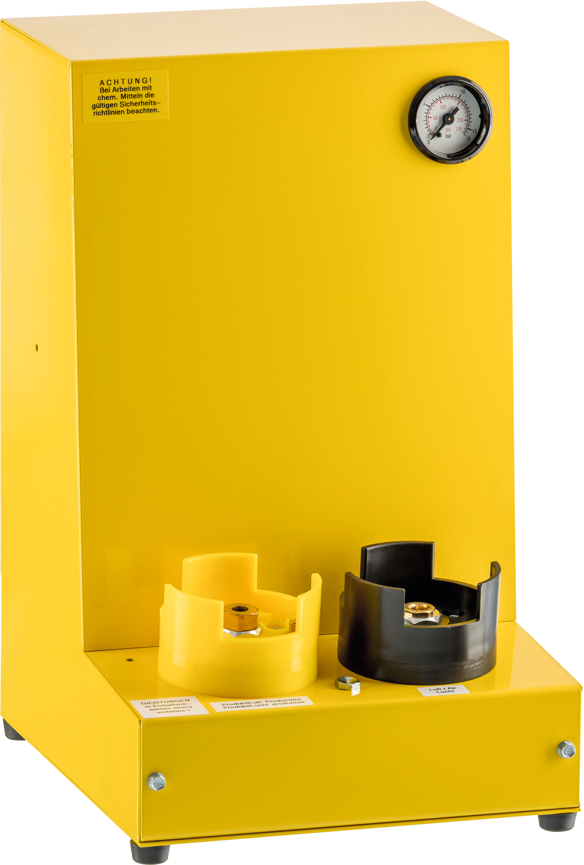 Füllstation gelb mit Kanisteradapter 30l für Drucksprühflasche 8815361