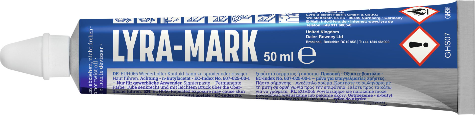 Signierpaste 50ml weiß