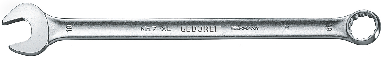 Gedore Ringmaulschlüssel abgewinkelt und extra lang DIN 3113 L 400 mm SW 24 mm