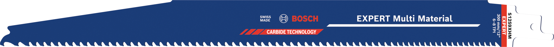 Säbelsägeblatt Holz/Metall "HM-bestückt für harte Abbrucharbeiten" S 1259 XHM Expert 300mm