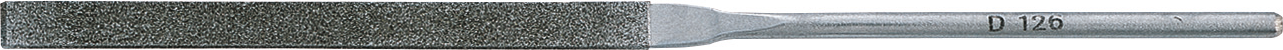 Nadelfeile Diamant L140mm Flachstumpf B5xS1,3mm