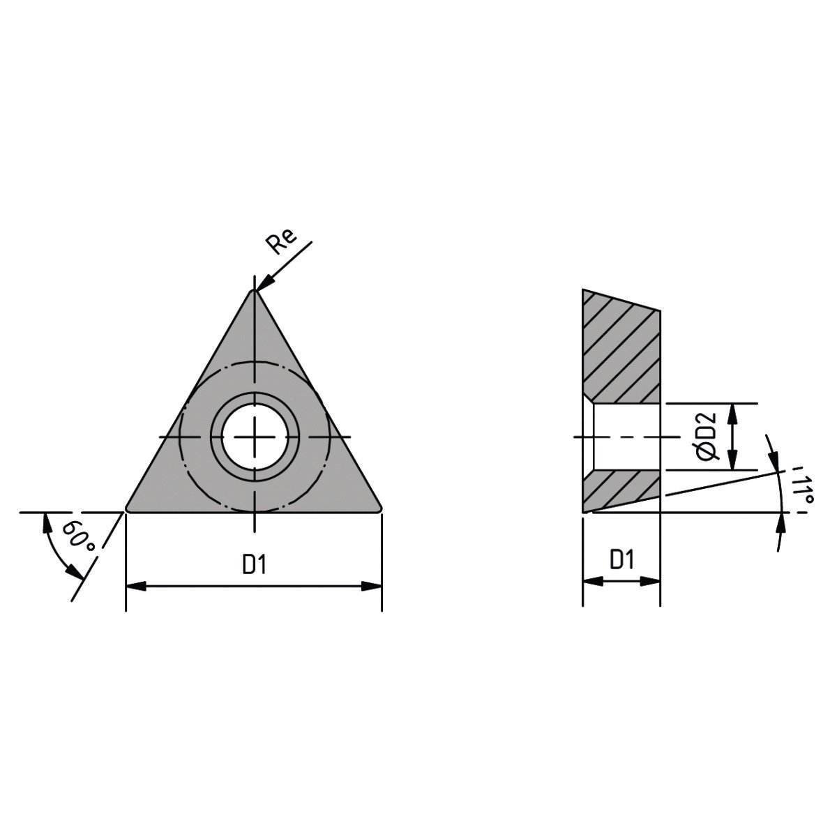 Wendeplattensatz für Bohrstange Optimum T1200 Stahl (rosa Banderole) (Bohrstange Nr. 5-6)