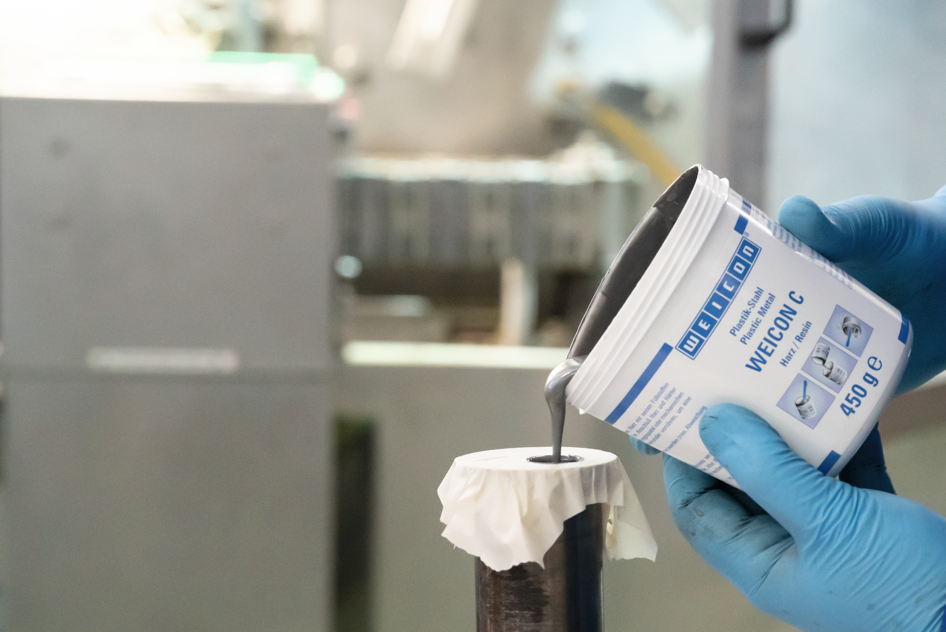 2K Epoxydharz WEICON C aluminiumgefüllt 0,5kg