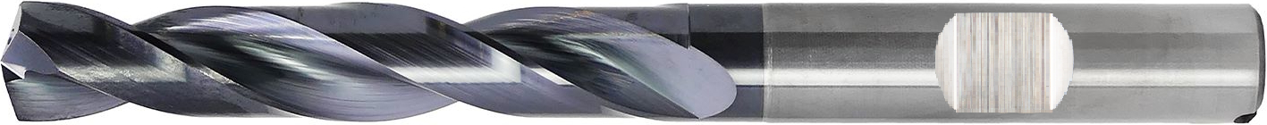 Hochleistungsbohrer VHM EYL+ 5xD IK Typ U 140° DIN6537L DIN6535-HB D10mm