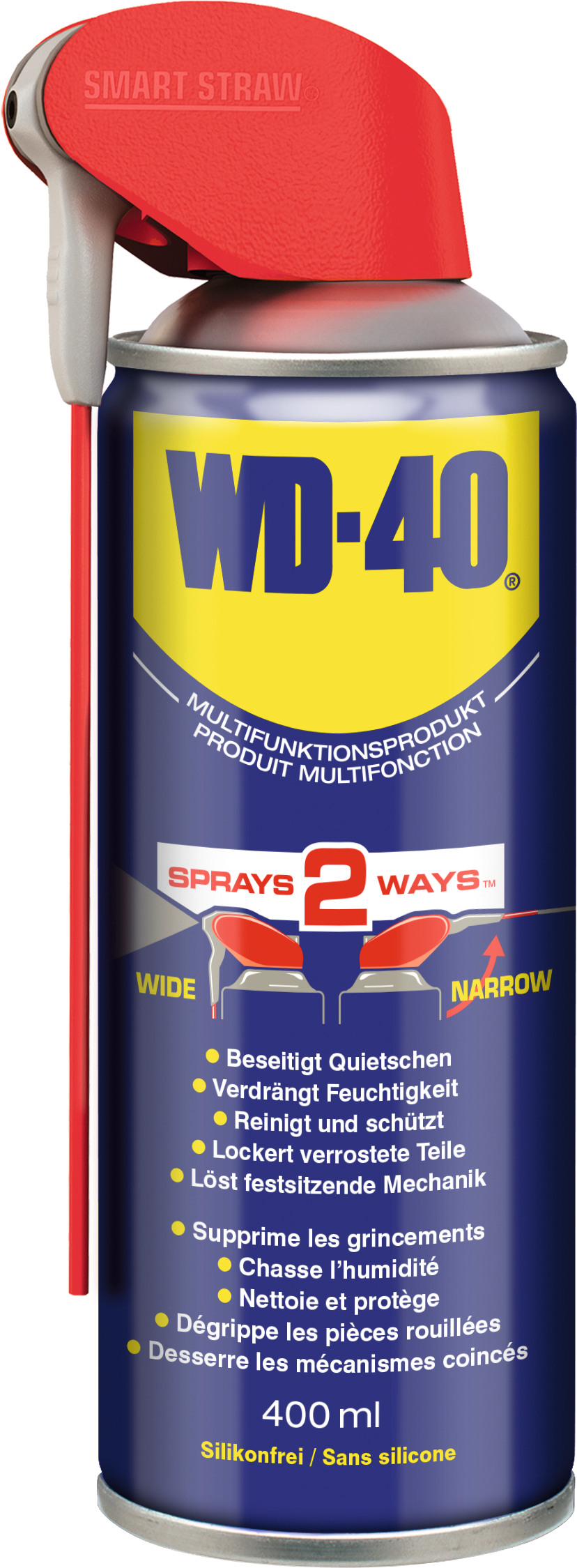 WD-40 Multifunktionsprodukt Smart Straw 400 ml