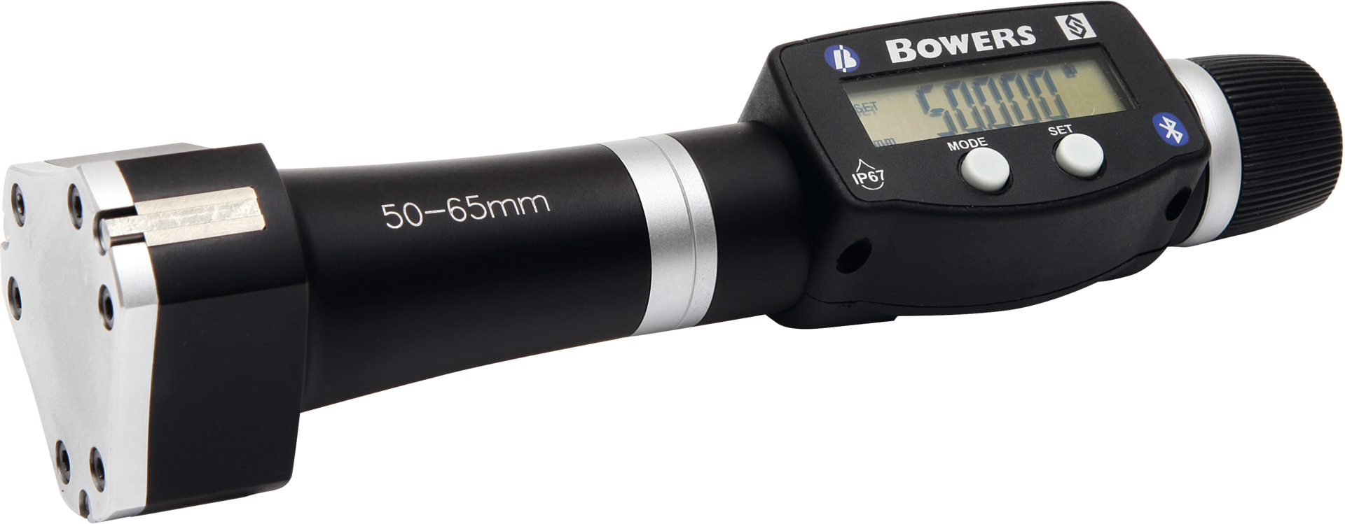 Innenmessschraube Zweipunkt/Dreipunkt Digital IP67 Abl. 0,001mm 863-4 Bluetooth E-Ring Werkszert. MB2-2,5mm