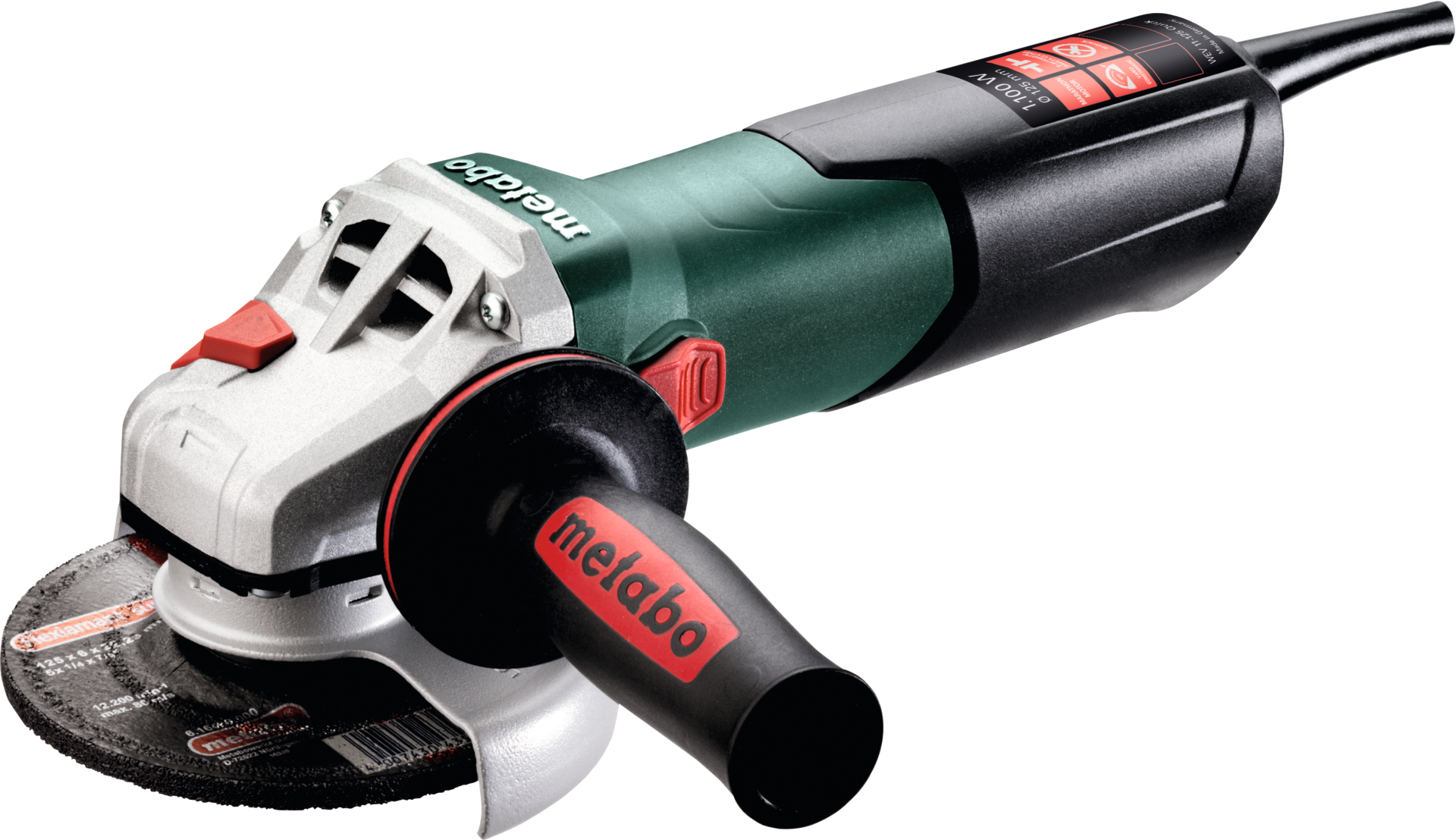 Winkelschleifer 125mm Metabo® 1100W WEV 11-125 Quick Winkelschleifer 125mm Metabo® 1100W WEV 11-125 Quick