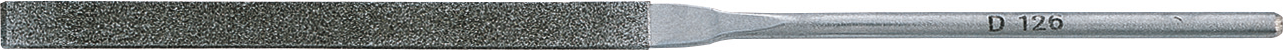 FORMAT Nadelfeile Diamant L 140 mm Dreikant B 3,7 mm