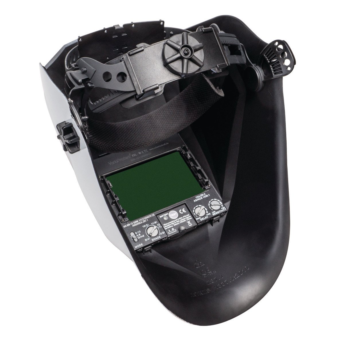 Automatik-Schweißschutzhelm Schweisskraft VarioProtect XXL-W-2 TC rot