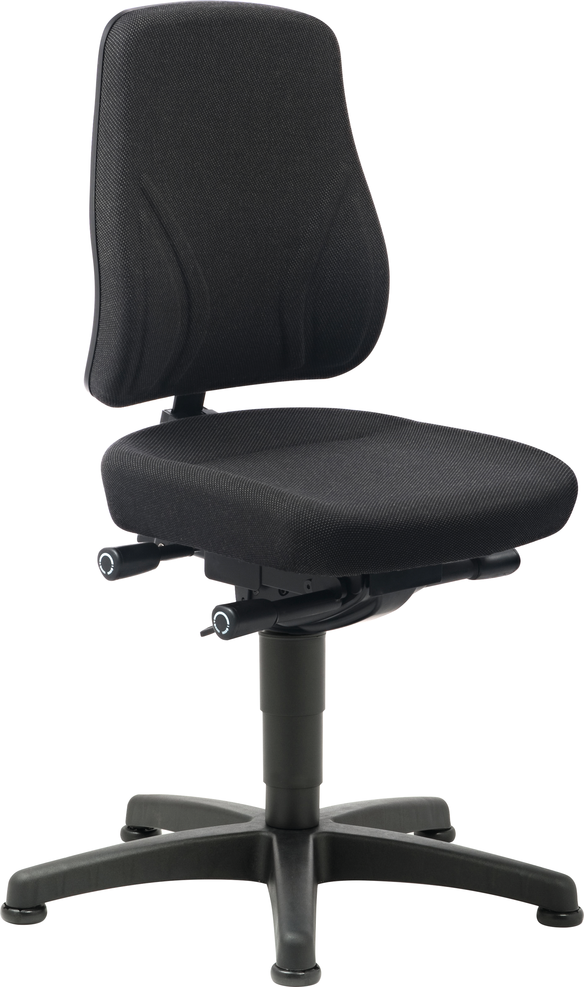 Arbeitsstuhl All-In-One Trend Typ Stoff mit Gleiter