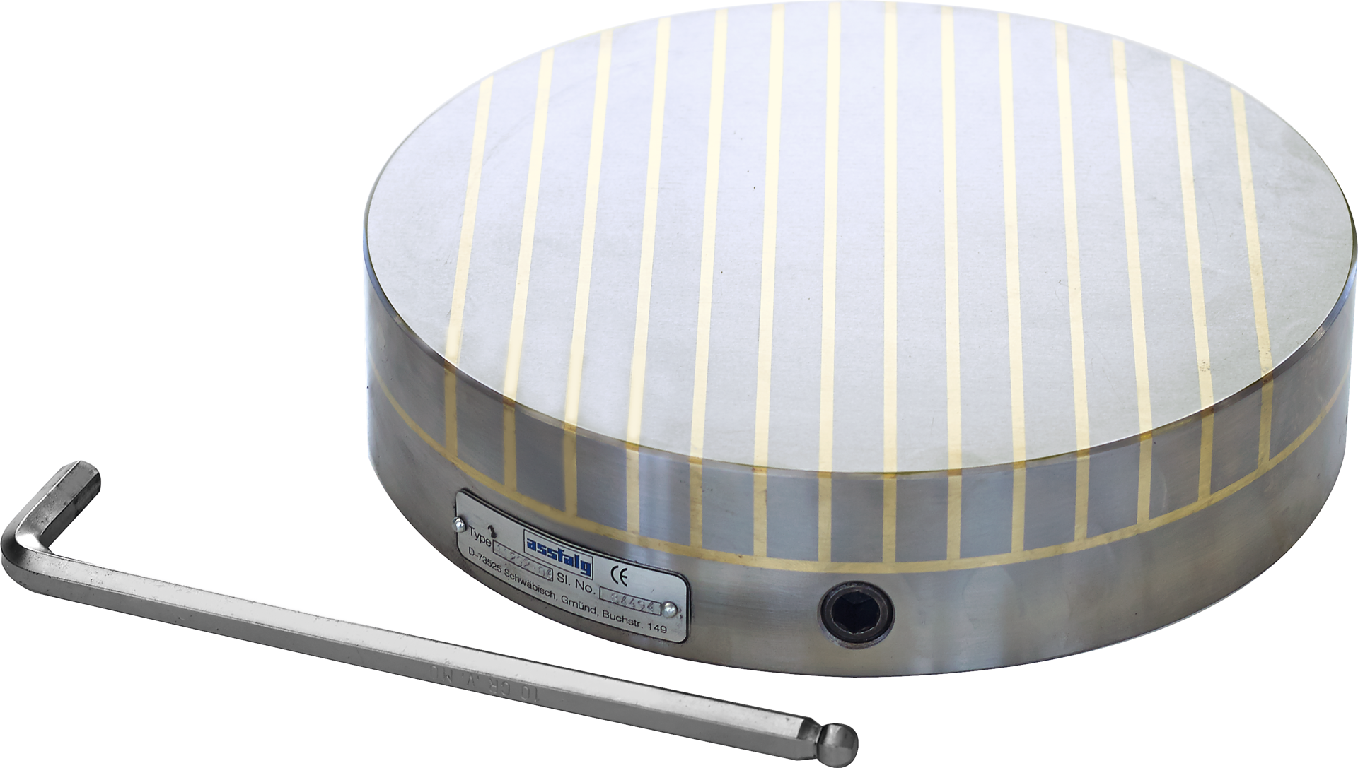 Permanent Magnetspannfutter mit paralleler Polteilung "PERMAMAX" D100x55mm