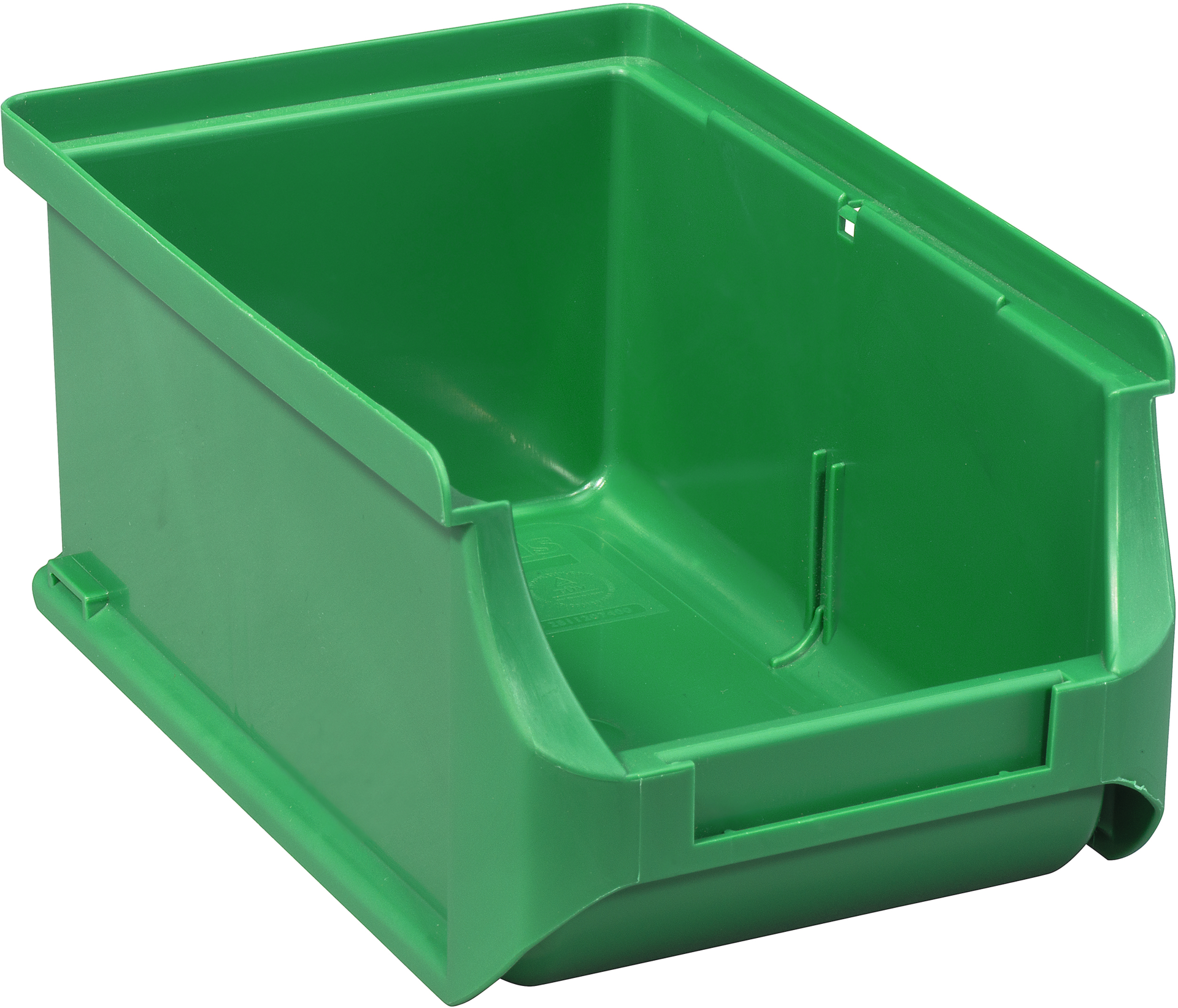 Lagersichtbox Polypropylen grün L160 x B102 x H75mm Gr.2