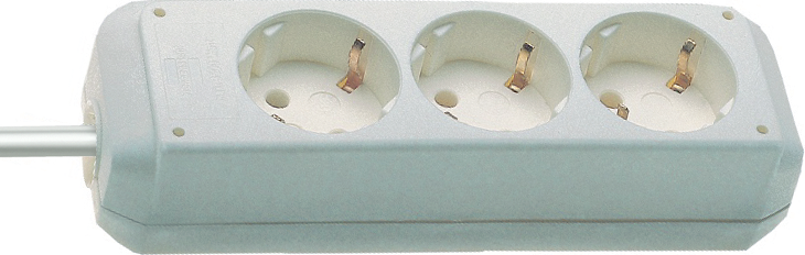 Steckdosenleiste 230 V 3-fach 1,5m Kabel PVC H05VV-F3G1,5 Steckdosenleiste 230 V 3-fach 1,5m Kabel PVC H05VV-F3G1,5