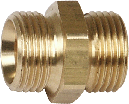 Doppelnippel Messing AG 1/8"x1/8"